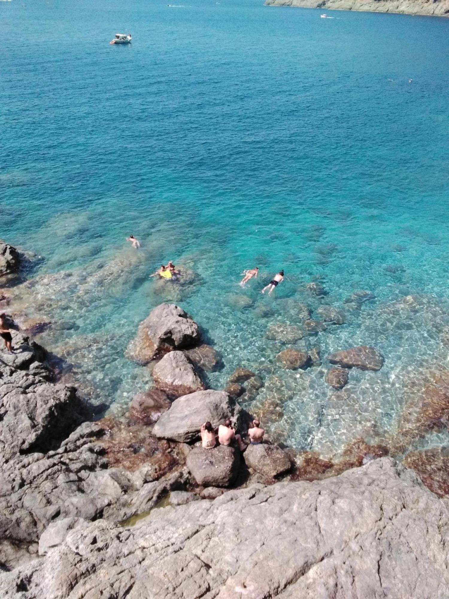 Villa Mimosa Splendida Vista Mare Бонассола Экстерьер фото